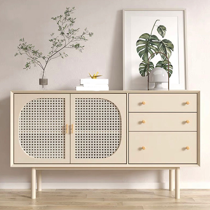 Modern Home Storage Sideboard Rectangle Wooden Sideboard Cabinet