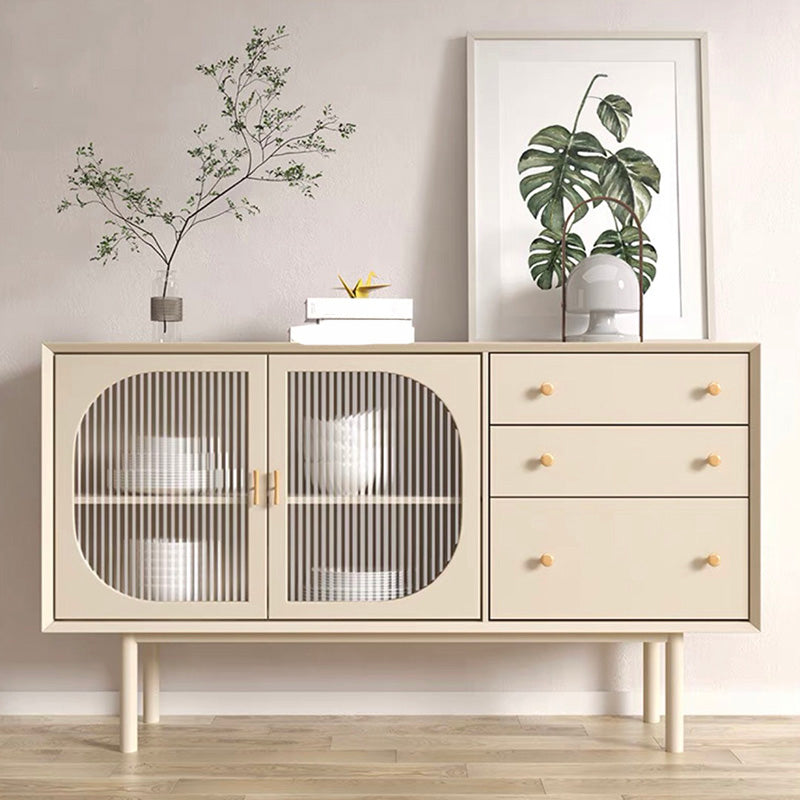 Modern Home Storage Sideboard Rectangle Wooden Sideboard Cabinet