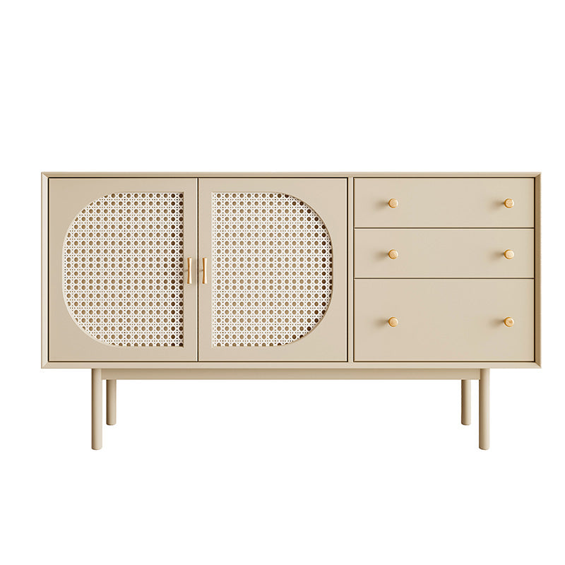 Modern Home Storage Sideboard Rectangle Wooden Sideboard Cabinet