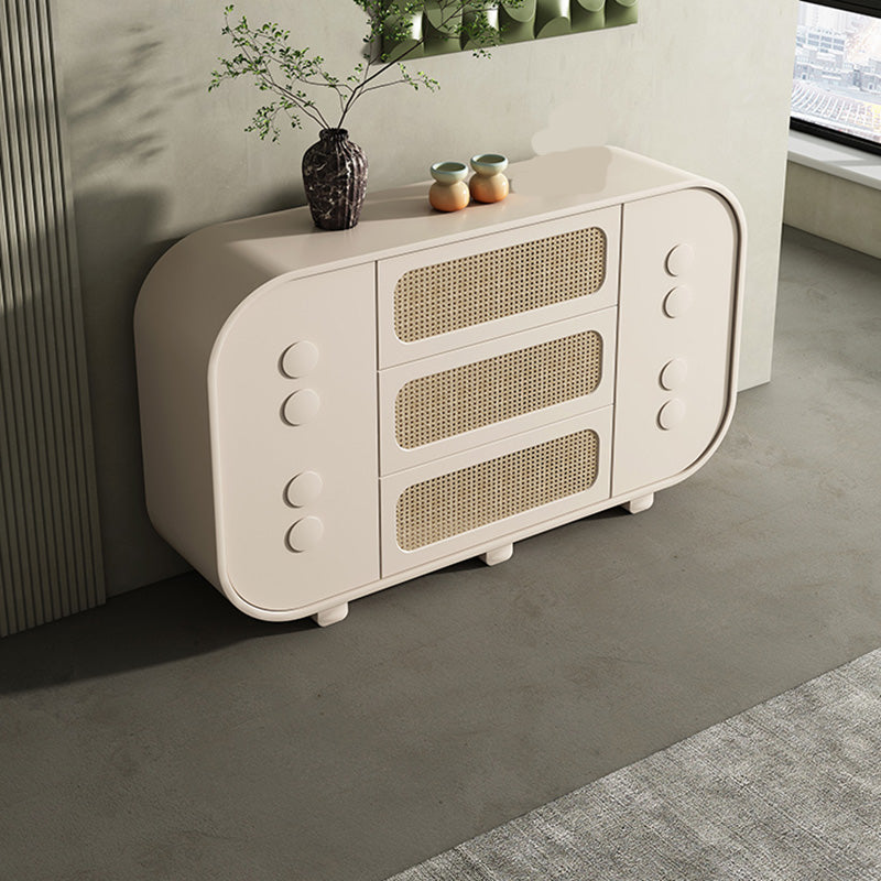 Modern Style Sideboard Cabinet Wooden Storage Sideboard with Drawers and Door