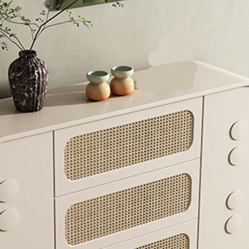 Modern Style Sideboard Cabinet Wooden Storage Sideboard with Drawers and Door