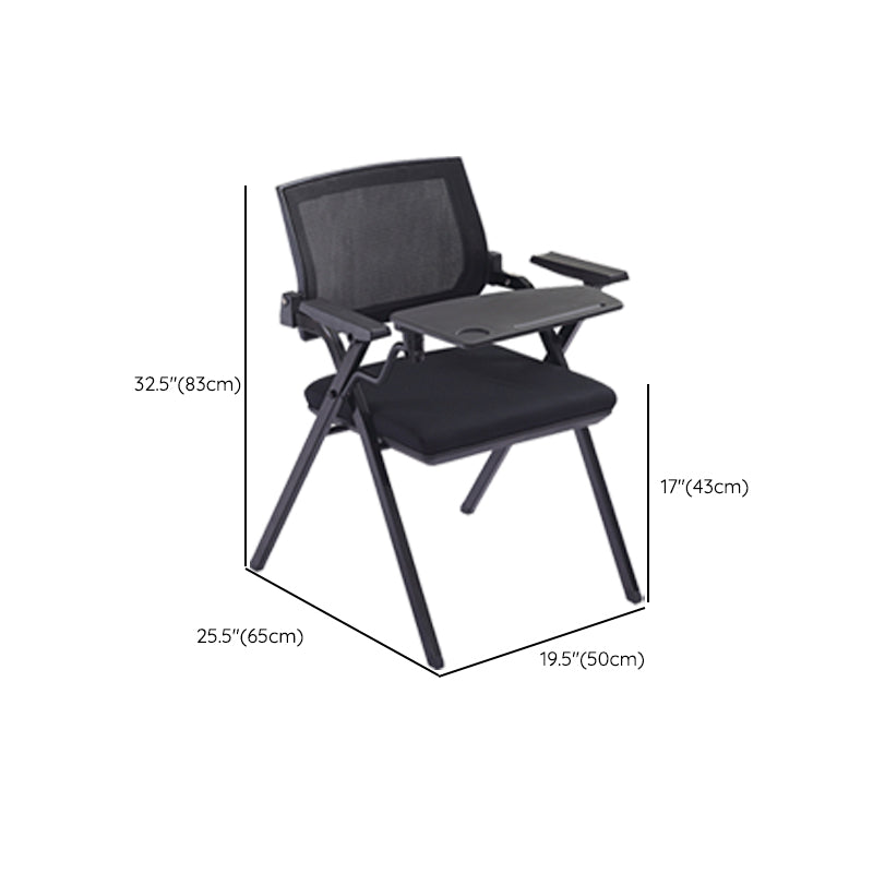 Contemporary Arms Included Desk Chair Mesh Back Conference Chair