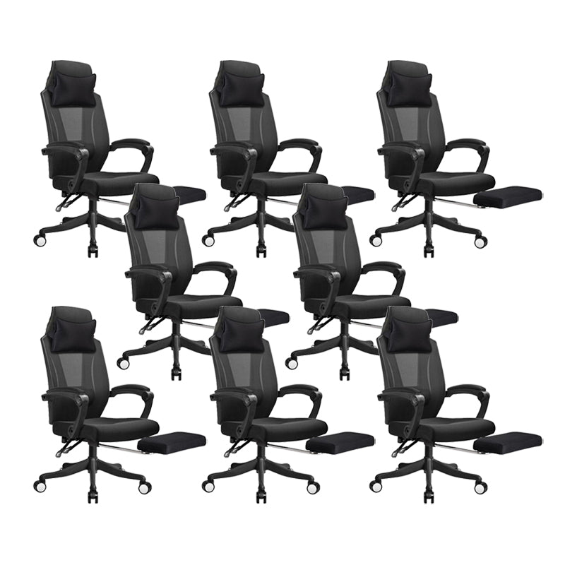 Ergonomic Mesh Office Chair High-Back Adjustable Height with Swivel Casters