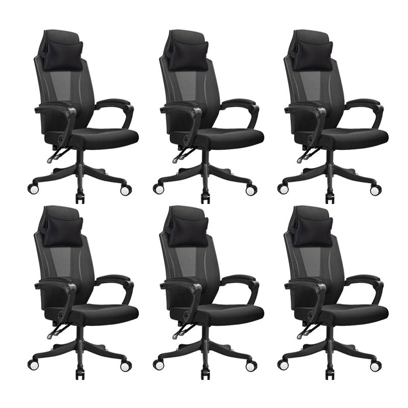 Ergonomic Mesh Office Chair High-Back Adjustable Height with Swivel Casters