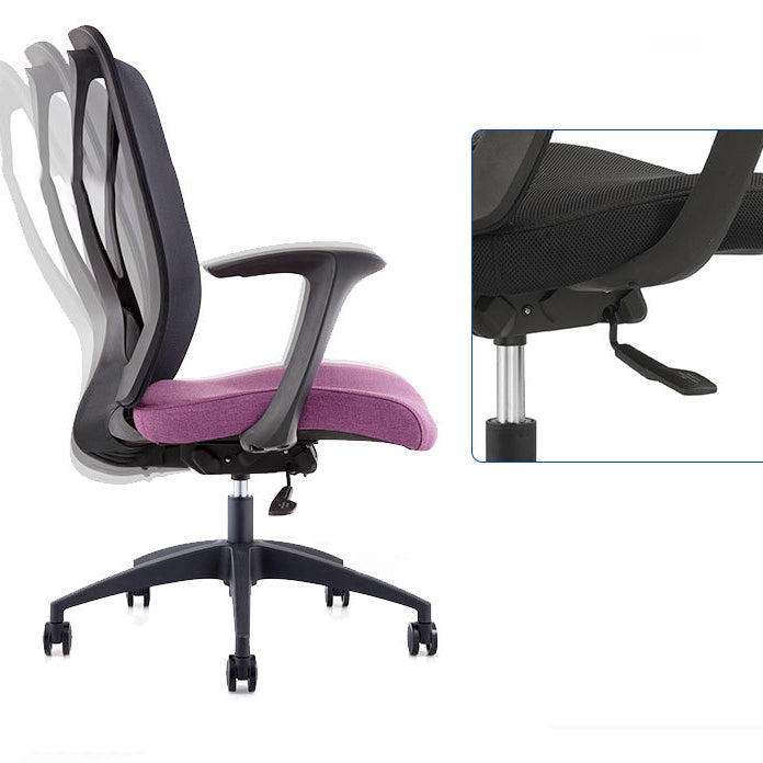 Modern Desk Chair Mesh Computer Chair Conference Chair with Wheels