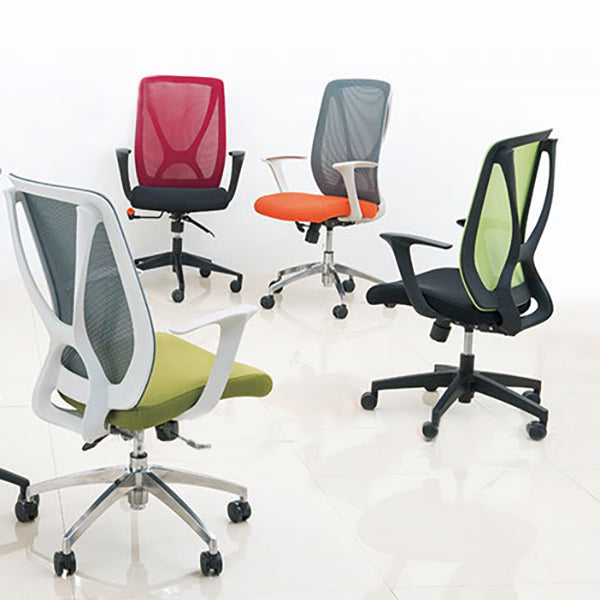 Modern Desk Chair Mesh Computer Chair Conference Chair with Wheels