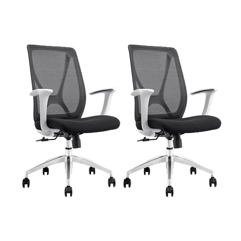 Modern Desk Chair Mesh Computer Chair Conference Chair with Wheels