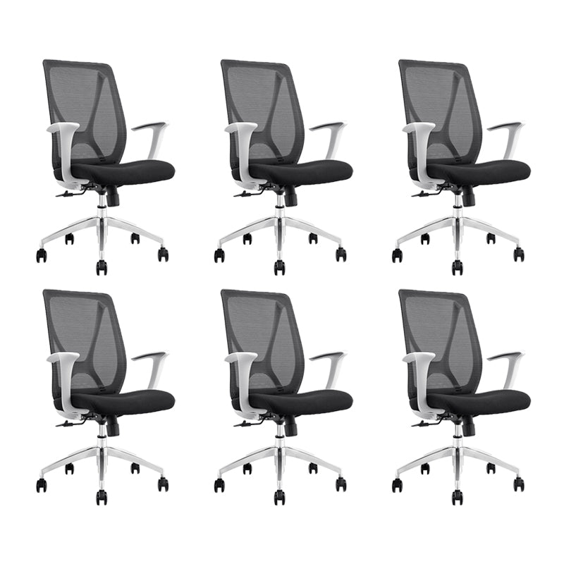 Modern Desk Chair Mesh Computer Chair Conference Chair with Wheels