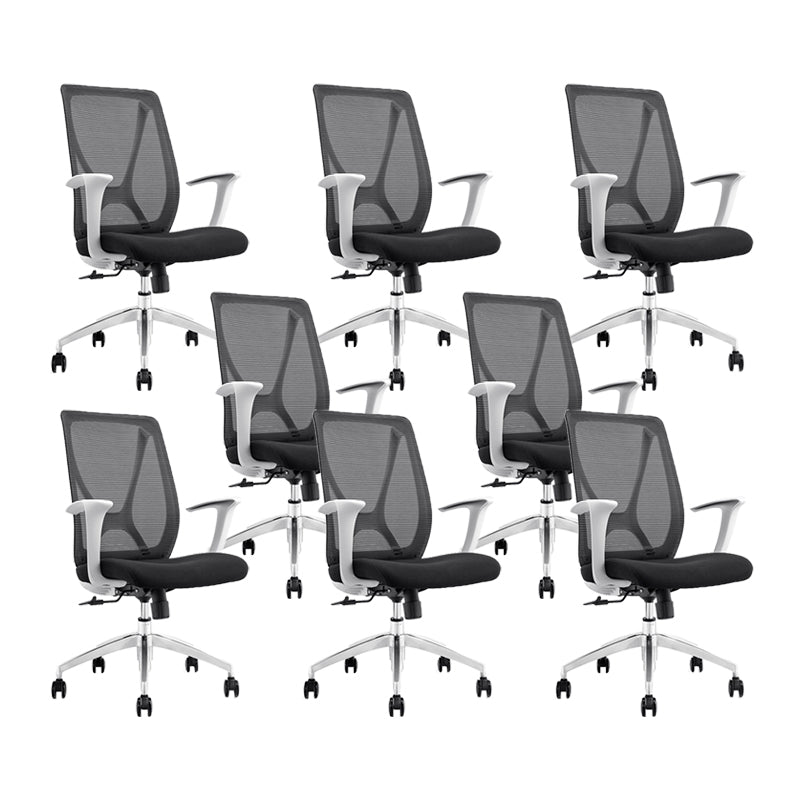 Modern Desk Chair Mesh Computer Chair Conference Chair with Wheels