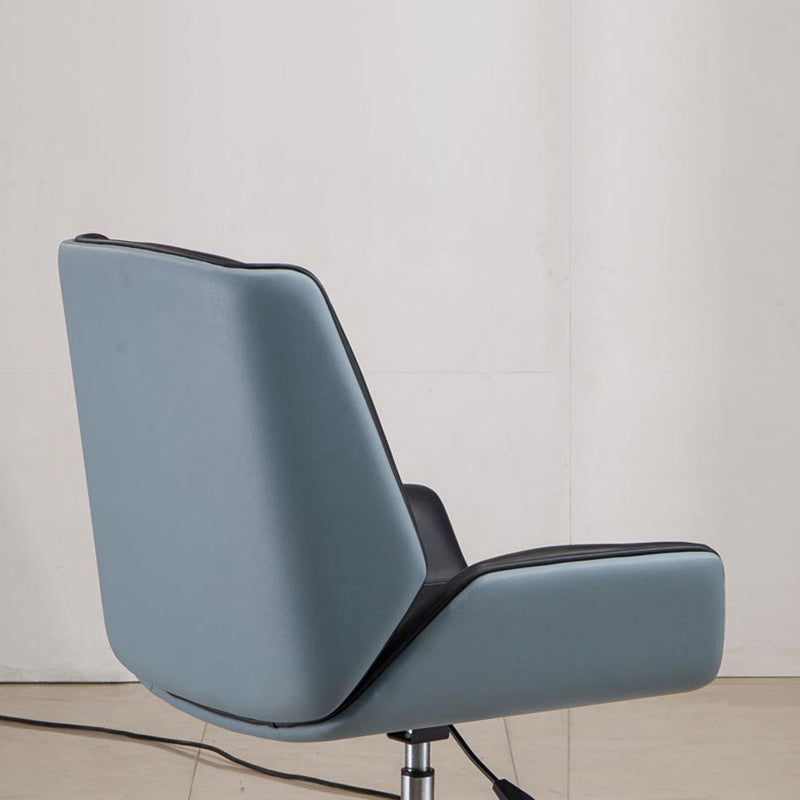 Modern Style Desk Chair Leather Computer Mid/High Back Office Chair