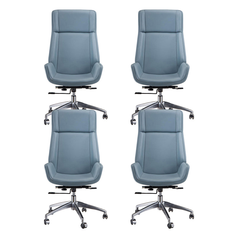 Modern Style Desk Chair Leather Computer Mid/High Back Office Chair