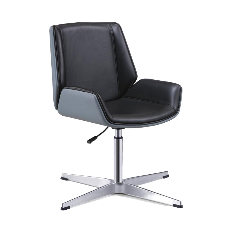 Modern Style Desk Chair Leather Computer Mid/High Back Office Chair