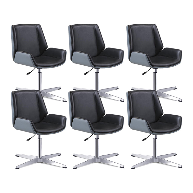 Modern Style Desk Chair Leather Computer Mid/High Back Office Chair