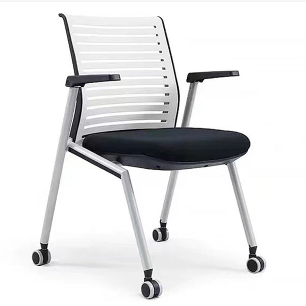 Mesh Mid-Back Desk Chair Swivel Conference Chair with Wheels