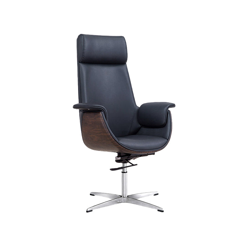 Modern & Contemporary Upholstered Chair Leather Task High Back Chair