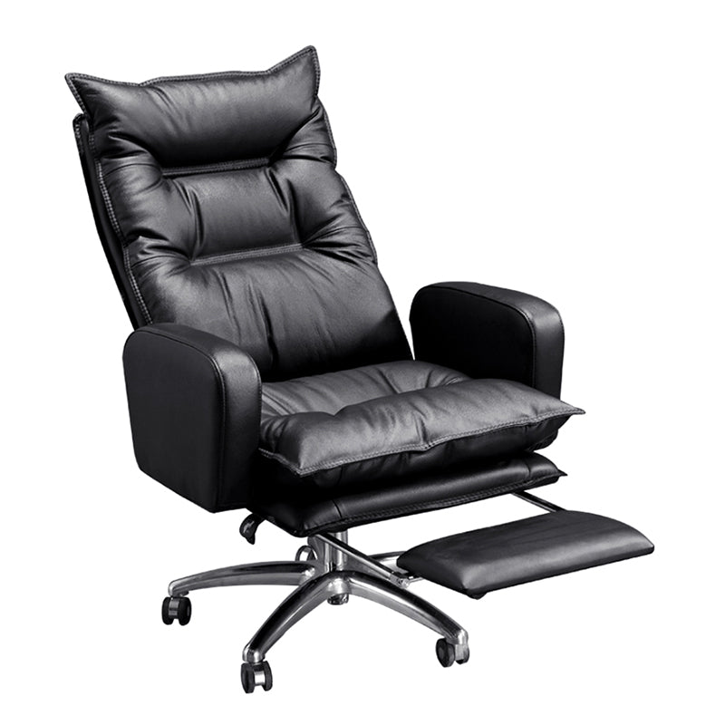 Contemporary Tilt Mechanism Arm Chair Executive High Back Swivel Chair