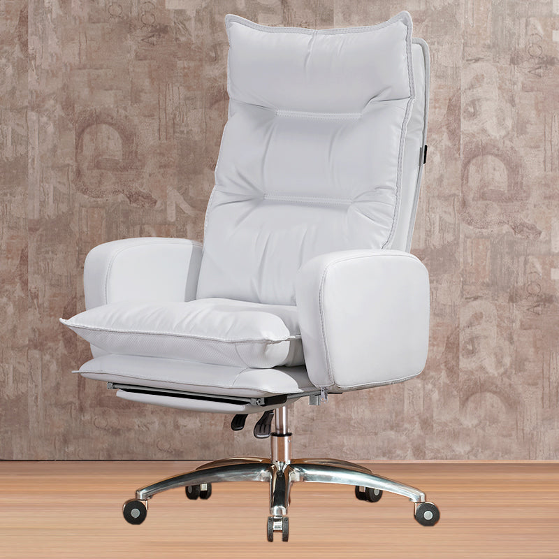 Contemporary Tilt Mechanism Arm Chair Executive High Back Swivel Chair