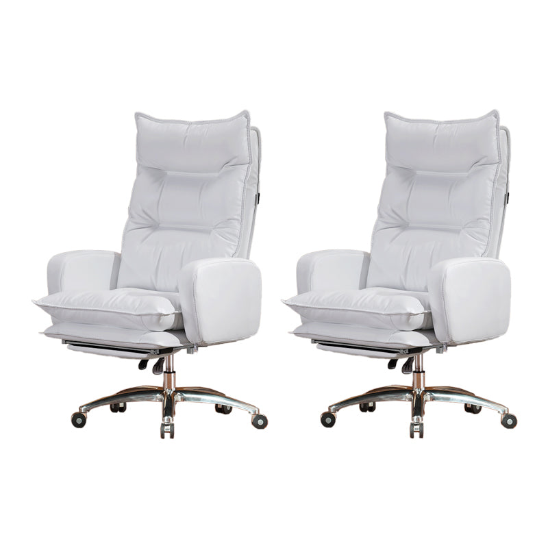 Contemporary Tilt Mechanism Arm Chair Executive High Back Swivel Chair