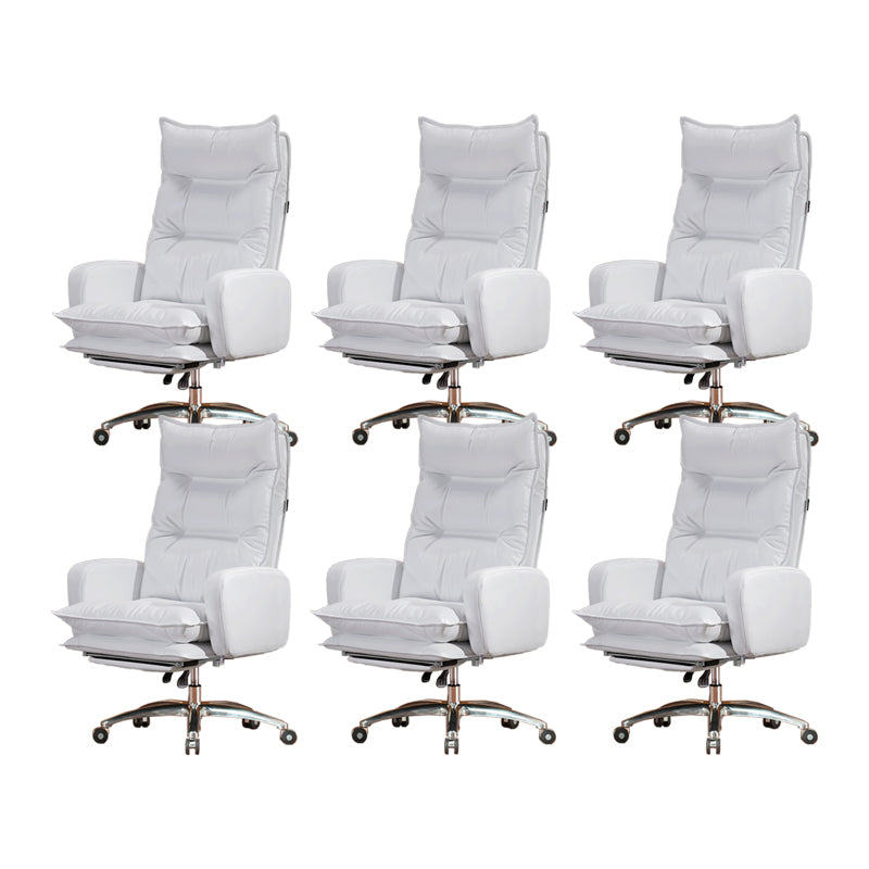 Contemporary Tilt Mechanism Arm Chair Executive High Back Swivel Chair