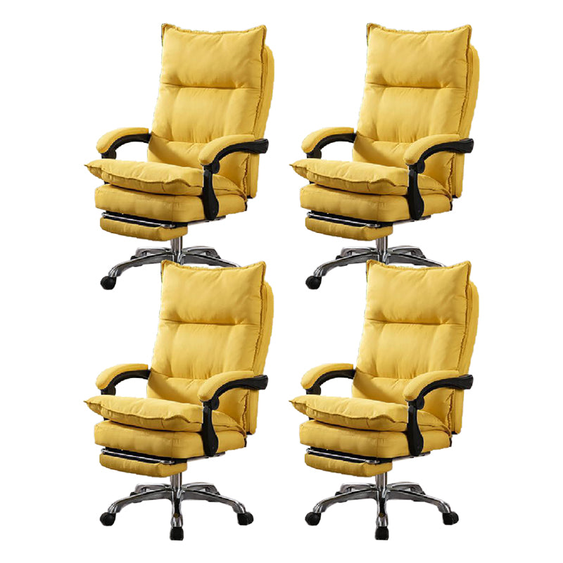 Modern Desk Chair Ergonomic Computer Chair High-Back Chair with Wheels