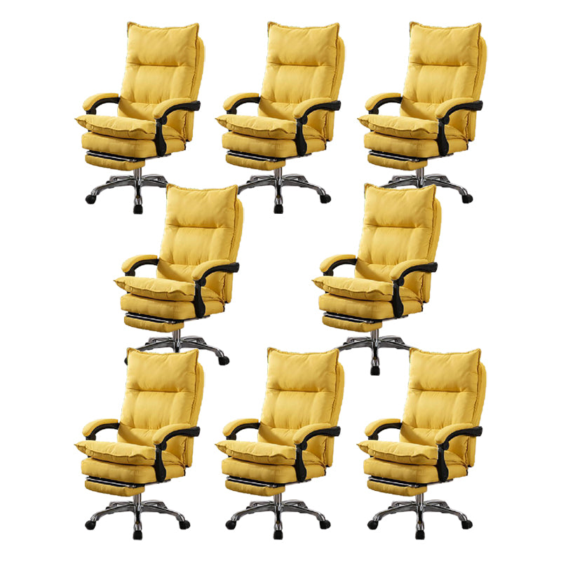 Modern Desk Chair Ergonomic Computer Chair High-Back Chair with Wheels