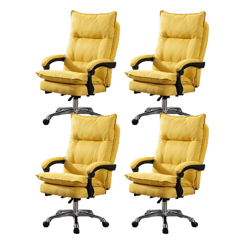 Modern Desk Chair Ergonomic Computer Chair High-Back Chair with Wheels