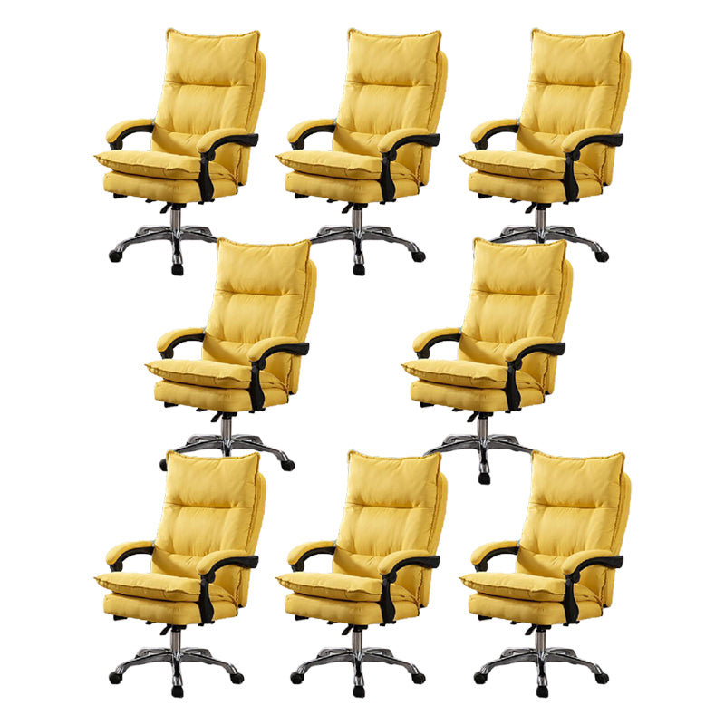 Modern Desk Chair Ergonomic Computer Chair High-Back Chair with Wheels