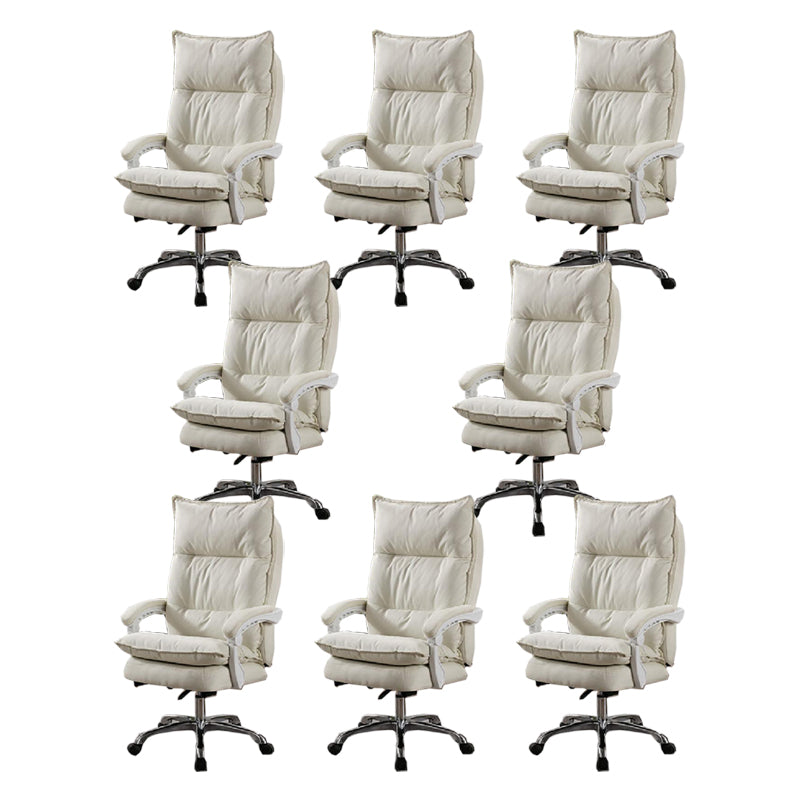 Modern Desk Chair Ergonomic Computer Chair High-Back Chair with Wheels