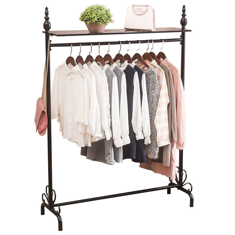 Modern Style Coat Rack Pure Color Free Standing Hooks Design Coat Rack with Shelves