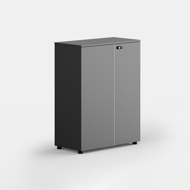 Metal Filing Cabinet Contemporary Fire-Resistant File Cabinet with Lock and Storage