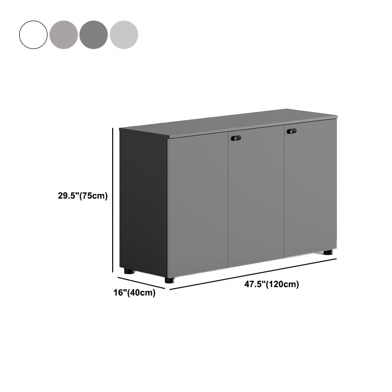 Metal Filing Cabinet Contemporary Fire-Resistant File Cabinet with Lock and Storage