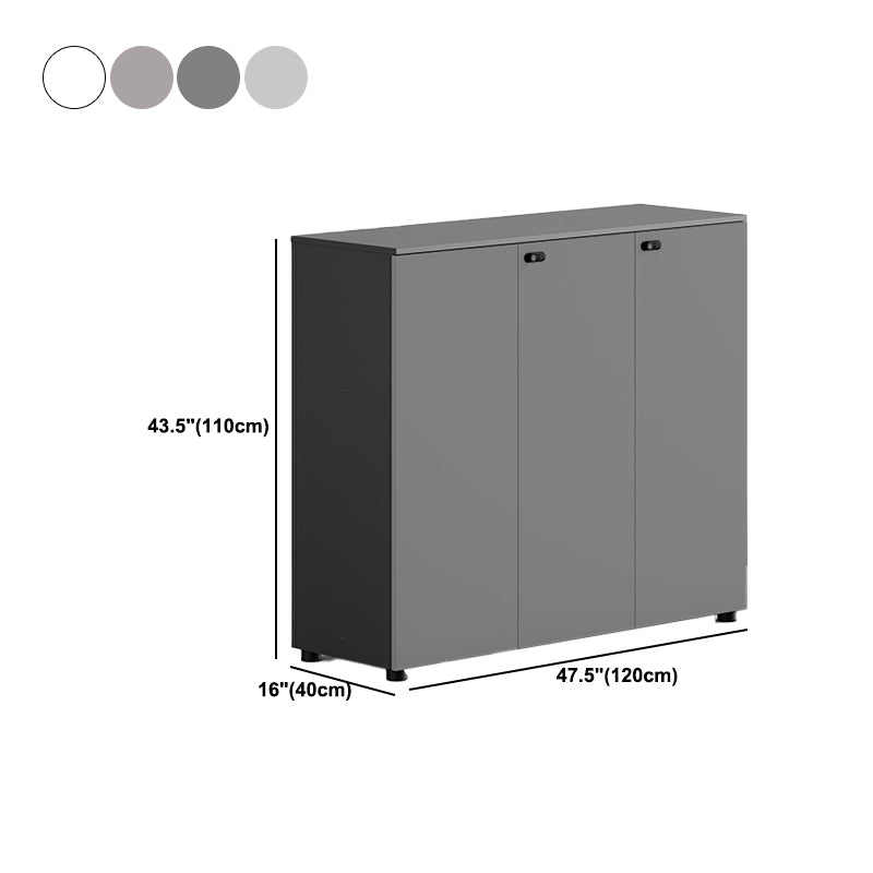 Metal Filing Cabinet Contemporary Fire-Resistant File Cabinet with Lock and Storage