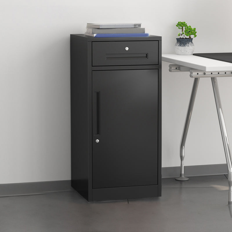 Steel Filing Cabinet Vertical File Cabinet with Lock and Storage