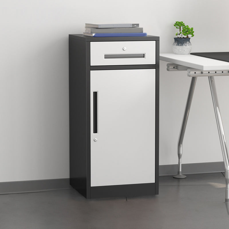 Steel Filing Cabinet Vertical File Cabinet with Lock and Storage