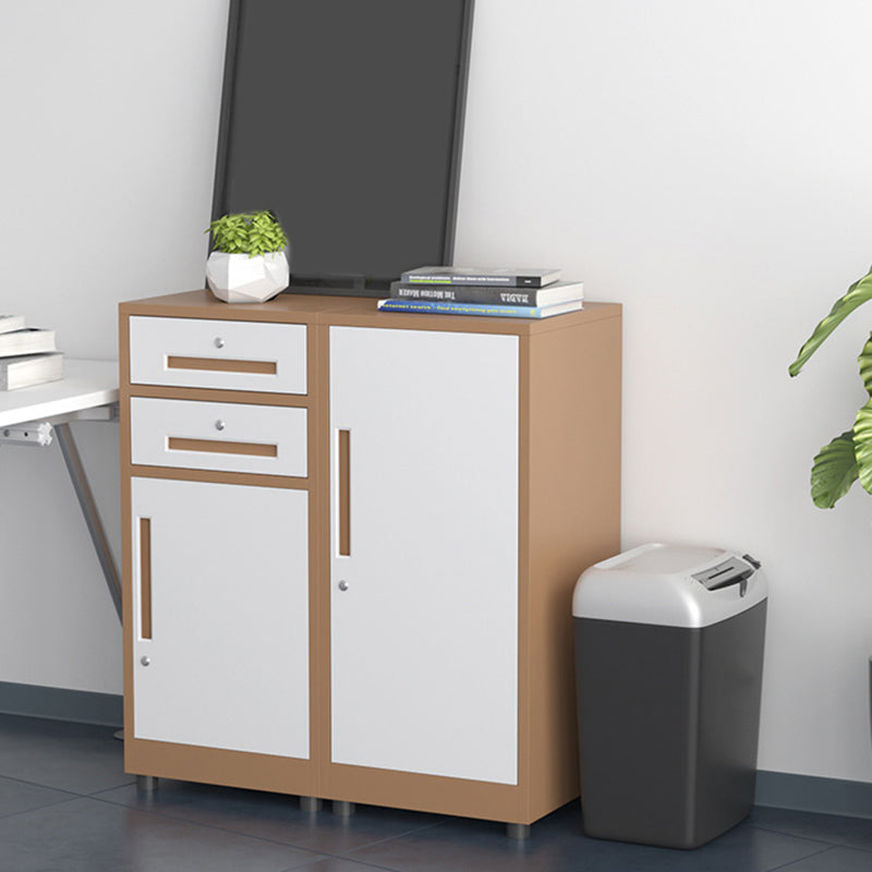 Steel Filing Cabinet Vertical File Cabinet with Lock and Storage