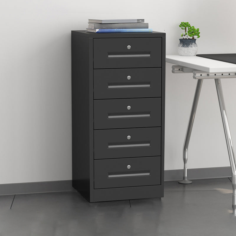 Steel Filing Cabinet Vertical File Cabinet with Lock and Storage