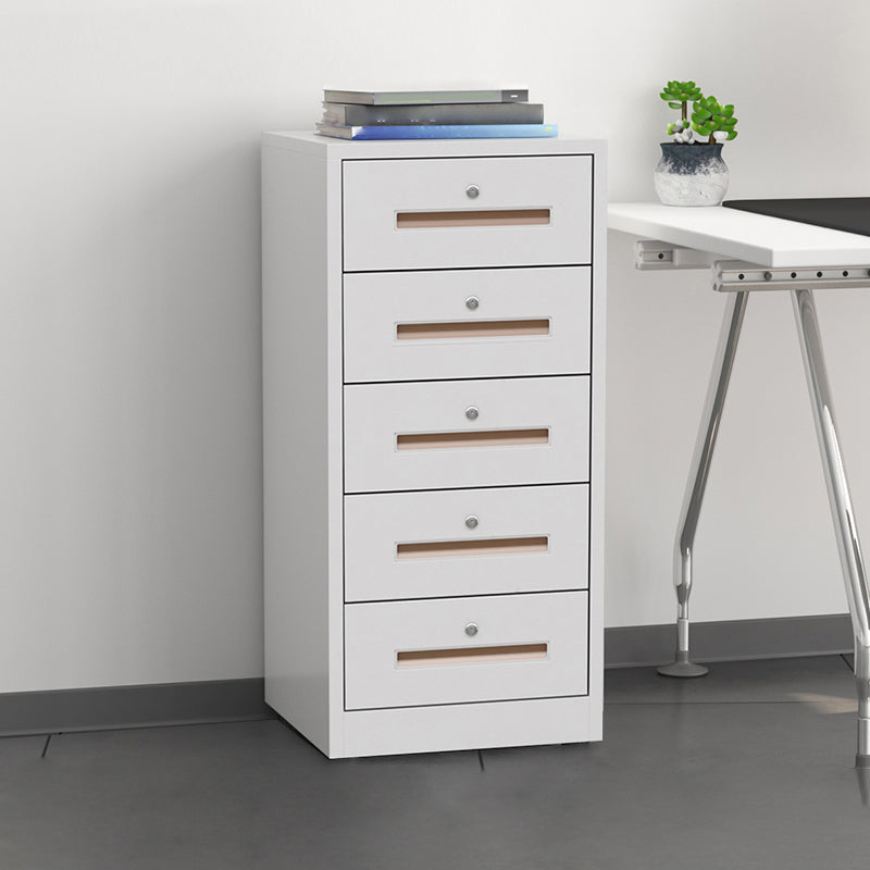 Steel Filing Cabinet Vertical File Cabinet with Lock and Storage