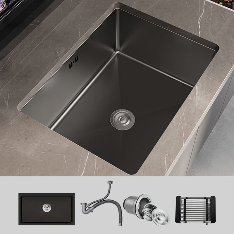 Contemporary Sink Set Stainless Steel Friction Resistant Sink Set for Kitchen