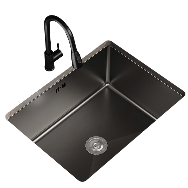 Contemporary Sink Set Stainless Steel Friction Resistant Sink Set for Kitchen