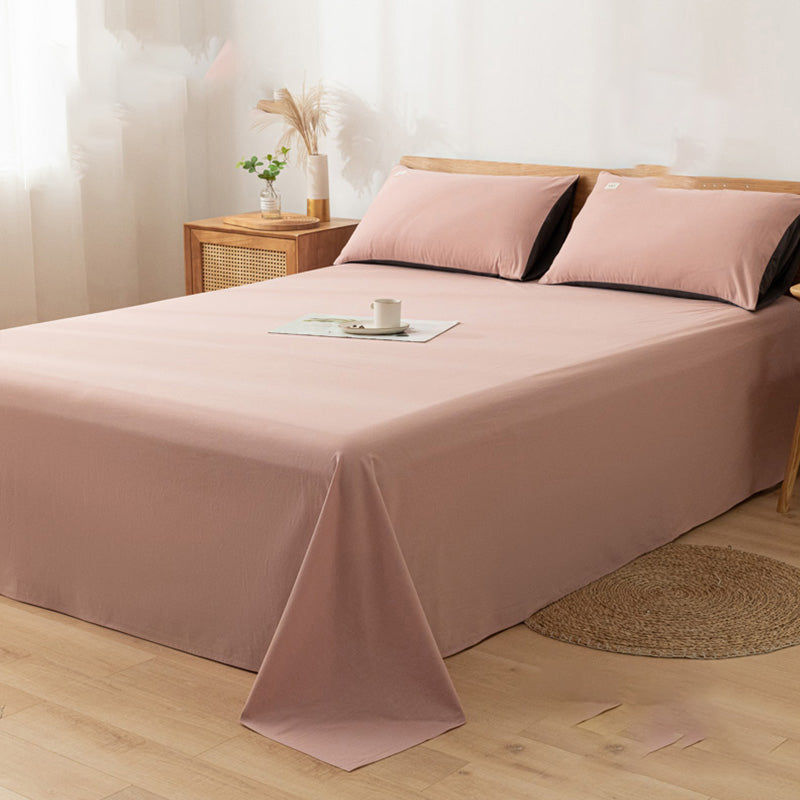 Cotton Breathable Sheet Set Soft Fade Resistant Bed Sheet Set