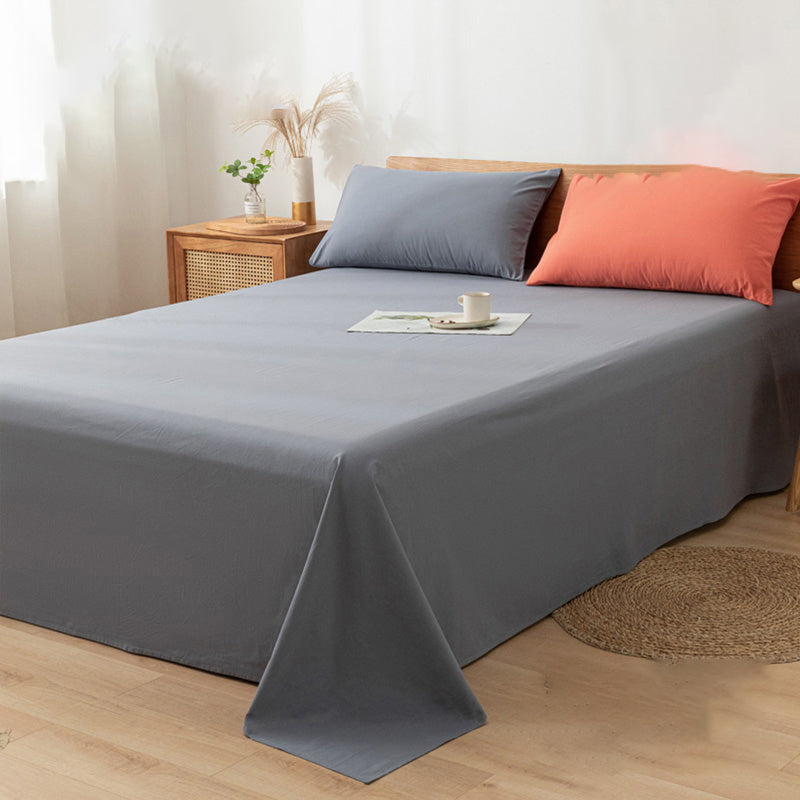 Cotton Breathable Sheet Set Soft Fade Resistant Bed Sheet Set