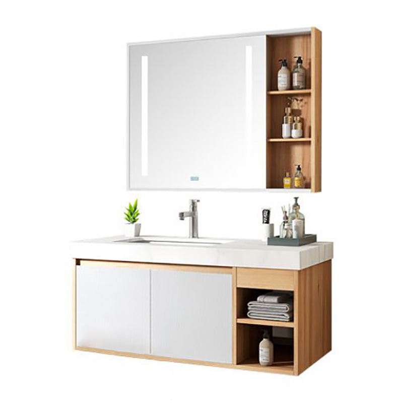 Contemporary Sink Cabinet Mirror Cabinet Bathroom Space Saver Vanity