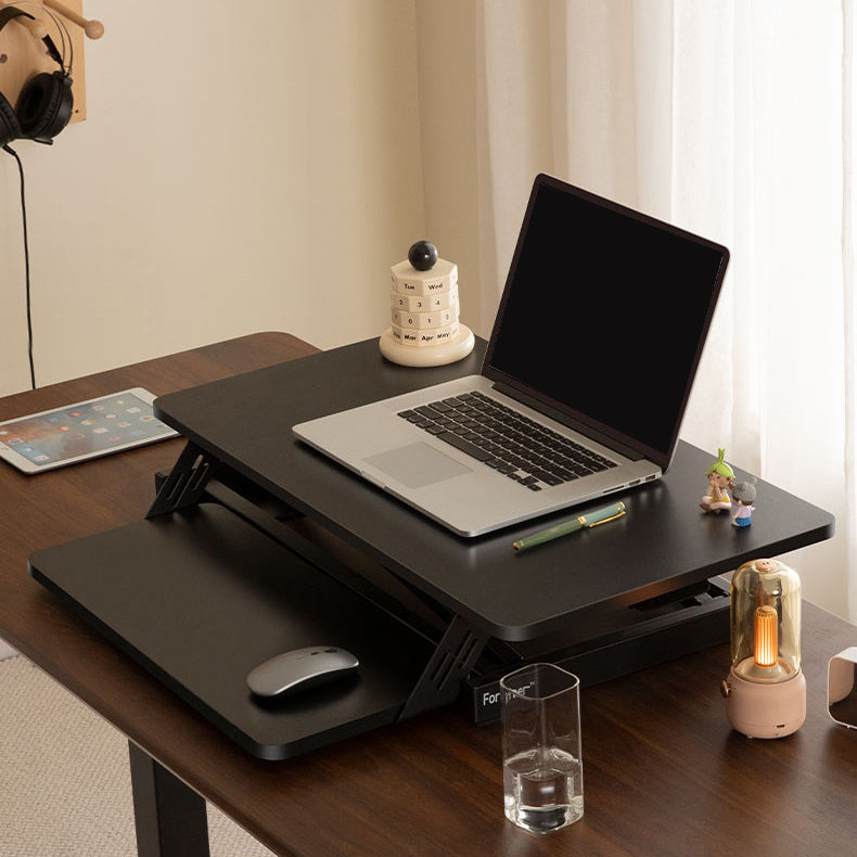 Modern Laptop Table Office Standing Desk Converter with Keyboard Tray