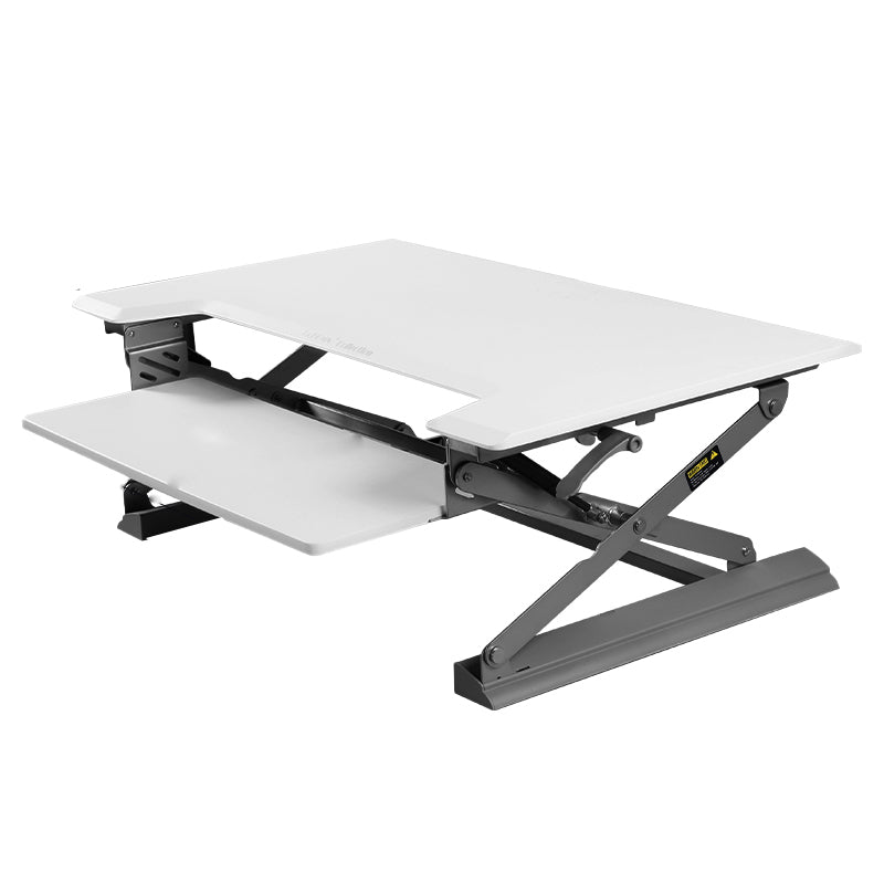 Modern Laptop Table Office Standing Desk Converter with Keyboard Tray