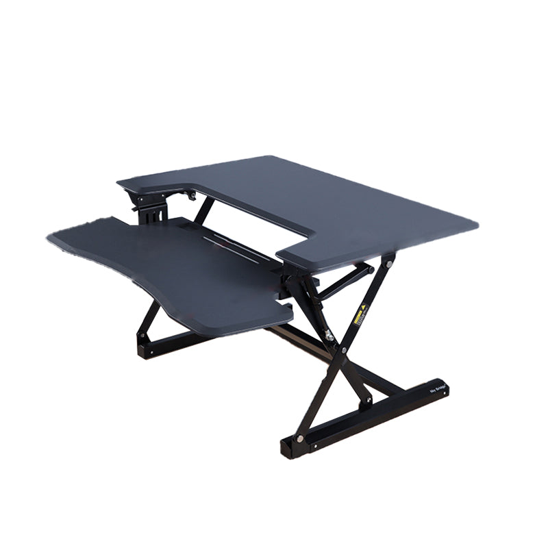 Modern Laptop Table Office Standing Desk Converter with Keyboard Tray