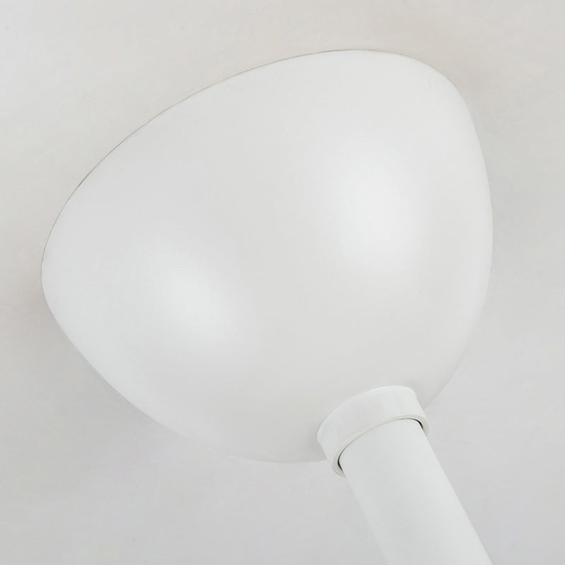 Nordic Style 1-Light Ceiling Fan Lamp Ball Shape Ceiling Fan Light for Bedroom