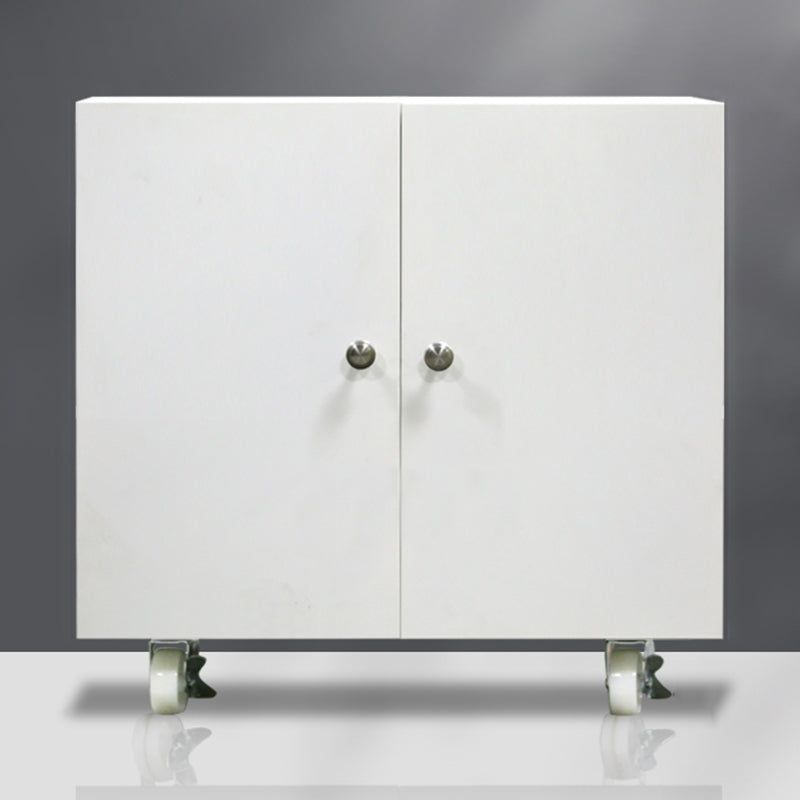 Contemporary File Cabinets Metal Frame Vertical File Cabinet with Wheels