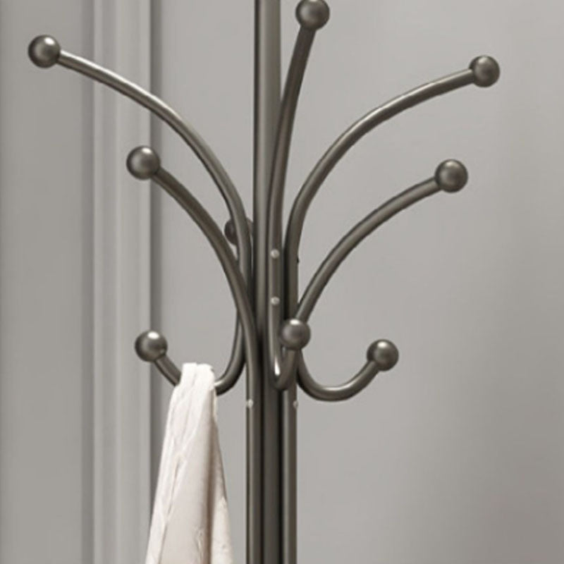 Metal Free Standing Hall Tree Contemporary Hall Stand with Coat Hook