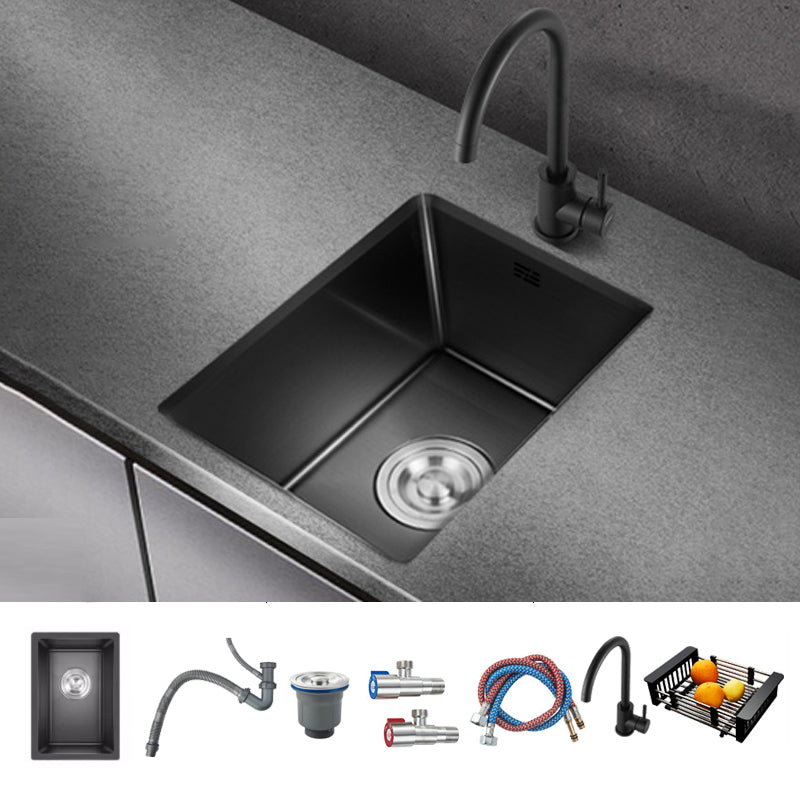 Classic Sink Stainless Steel Drop-In Friction Resistant Sink for Kitchen