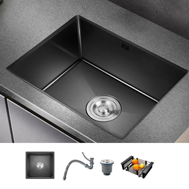 Classic Sink Stainless Steel Drop-In Friction Resistant Sink for Kitchen